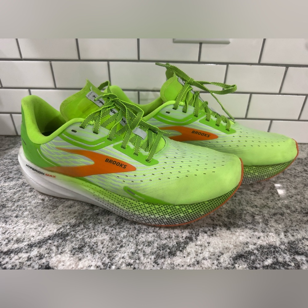 Brooks Hyperion Max - Green/Orange 10.5